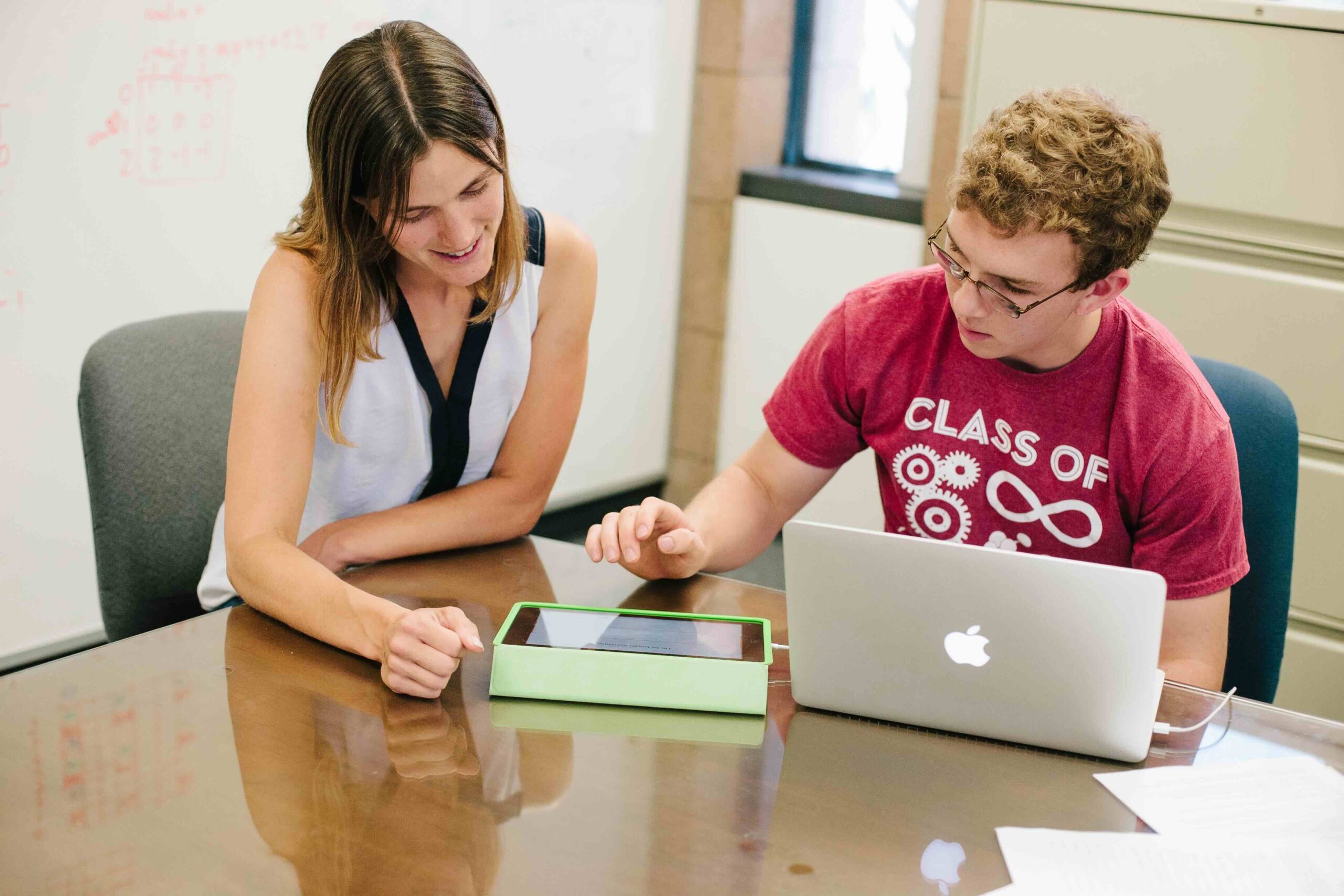 Student with faculty