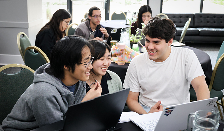 students at datathon