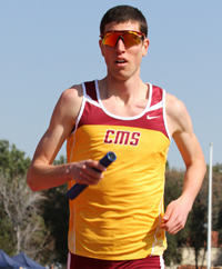 Bennett Naden running in race.
