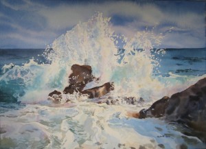 Spray on Cabo Beach
