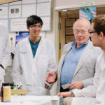 Professor Jerry Van Hecke and students