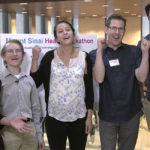 Dominque Mena '19, Theo Hansel '19, Michelle Lanterman '18, Professor Karl Haushalter and Ronak Bhatia '19