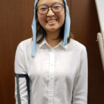 Sophia Cheng wears the West Wave monitor