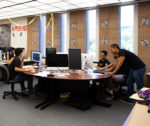 students in lab