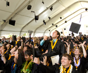 Graduates celebrate