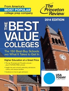 Princeton Review Best Value Colleges cover