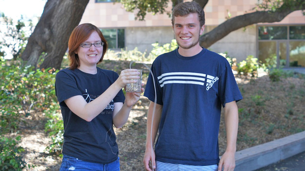 Ksenia Zakirova '15 and Michael Cork POM '16