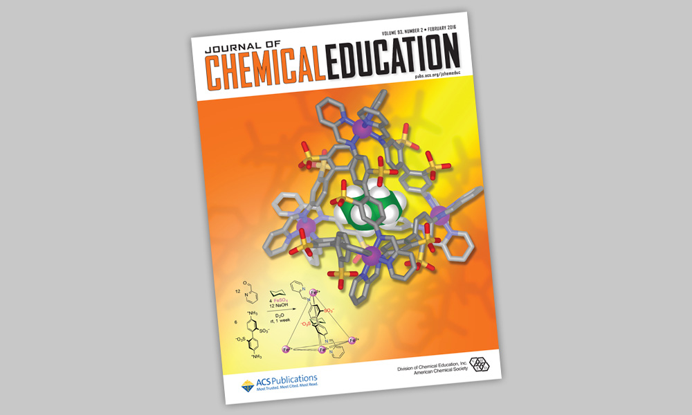 Cover of Chemical Education book.