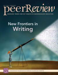 Cover image of Peer Review, winter 2017, a journal of AAC&U