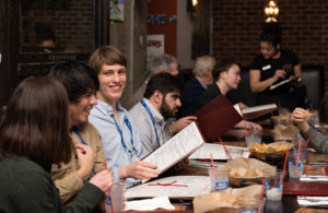 Students at lunch