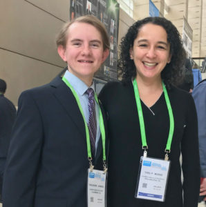 Hansel '19 and Dr. Yael Mossé