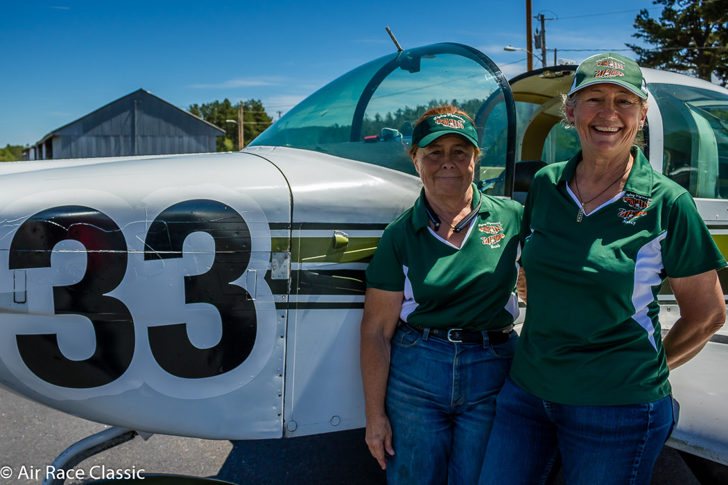 The Flying Tigresses, Harvey Mudd alumnae Barbara Filkins ’75 and Nancy Smith ’76