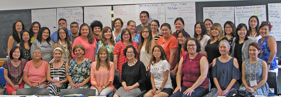 IMMERSION participants at Harvey Mudd College, July 2018