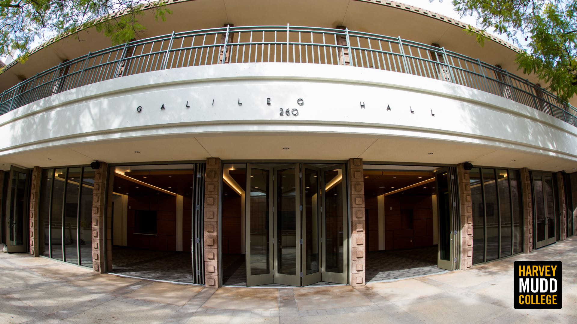 Galileo Hall exterior, Harvey Mudd College