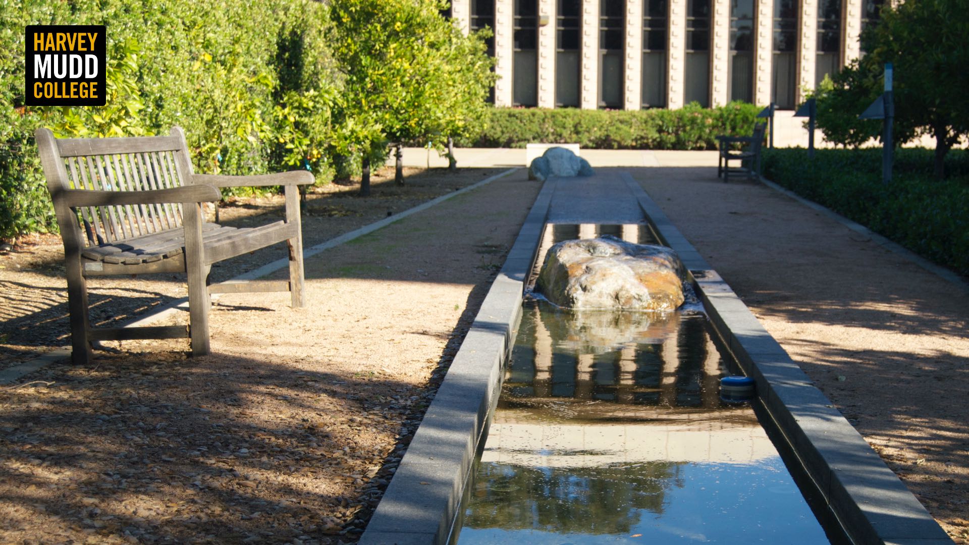 Quiet place near Olin, Harvey Mudd College