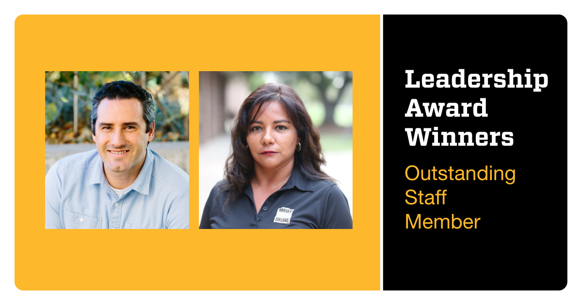 Leadership Award Winners Outstanding Staff Member