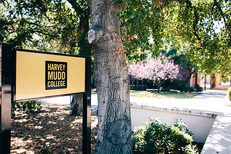 Harvey Mudd College sign