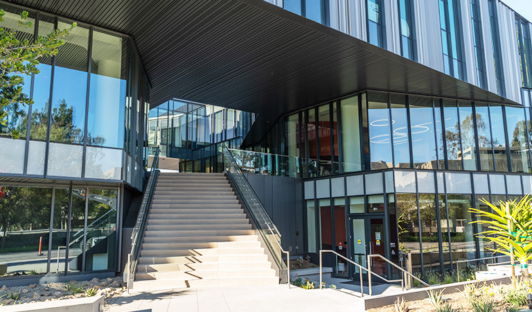 View of McGregor Computer Science Center