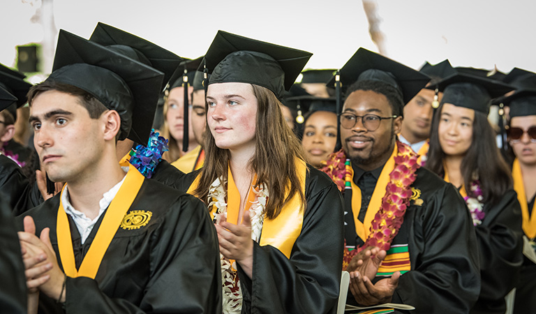 grads in caps