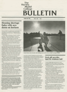 HMC Bulletin first issue, front page