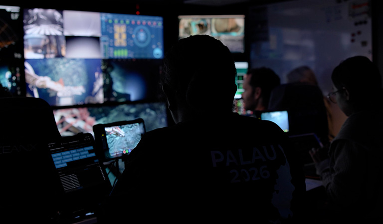 ROV command room