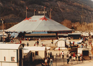 Harvey Mudd Watson Fellow Clarence Wang's photo of Circus Knie