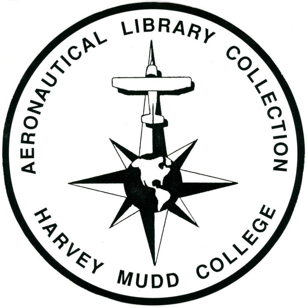 Logo: Aeronautical Library Collection, Harvey Mudd College.
