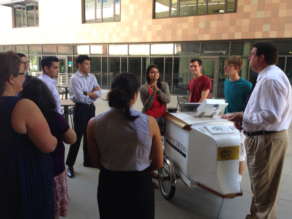 We take the ice cream bike very seriously.