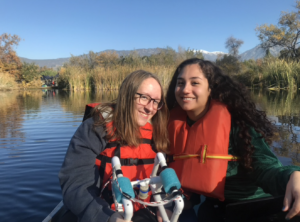 Henley Sartin '22 and I in pHake Lake