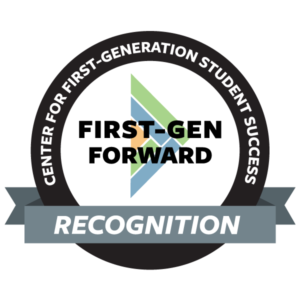 First-gen forward recognition award logo