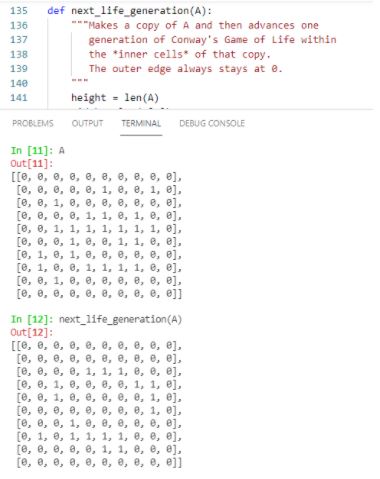 Two matrices with binary entries