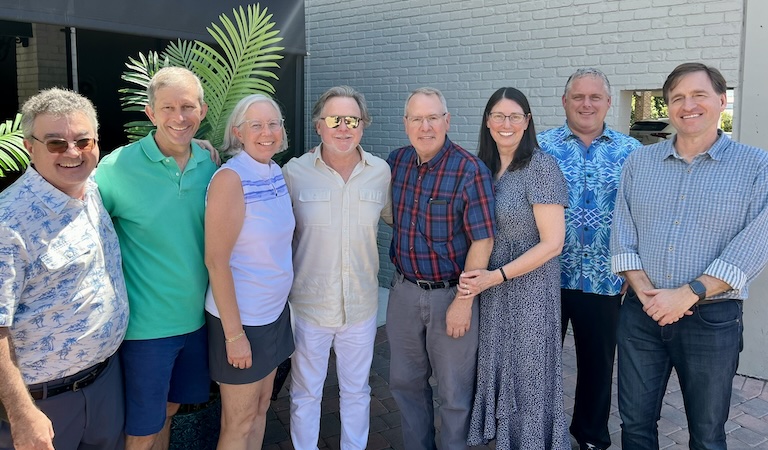 Tim, Ted, Kate, John, Keith, Suzanne, George, Keith