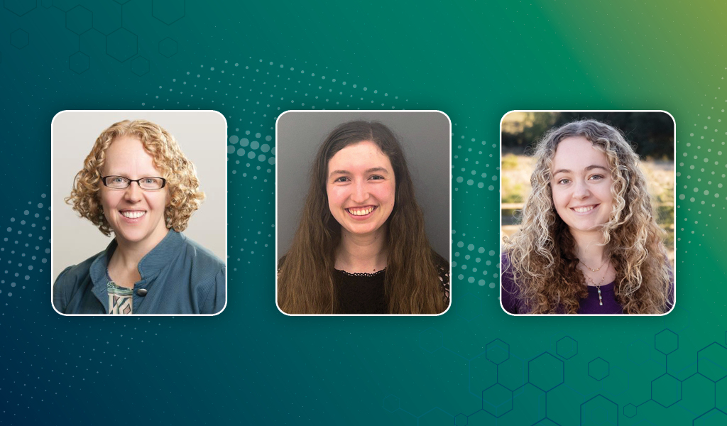 Elizabeth Johansen, Katherine Partington and Mikayla Mann