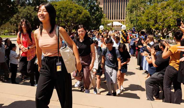 Convocation, welcoming students to Harvey Mudd