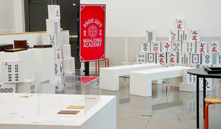 Mahjong exhibit