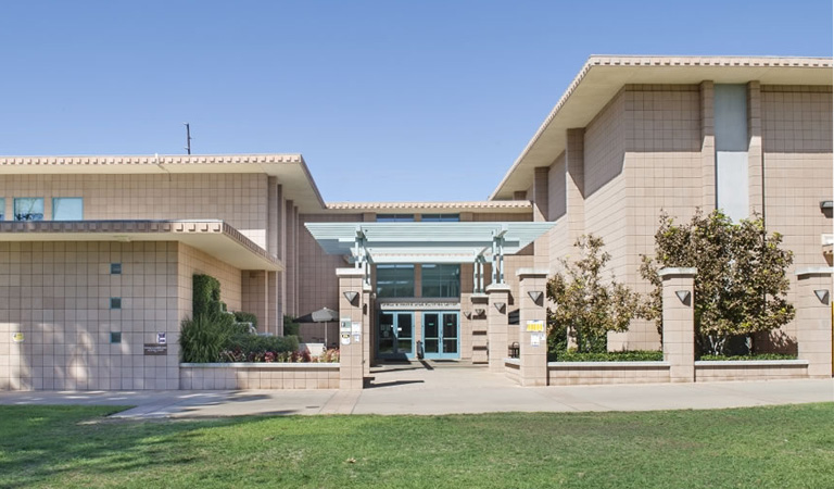 Entrance of Linde Activities Center.