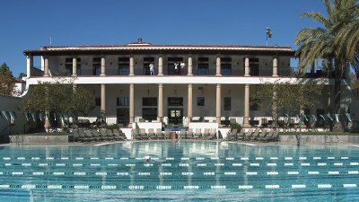 The pool at the Sallie Tiernan Field House.