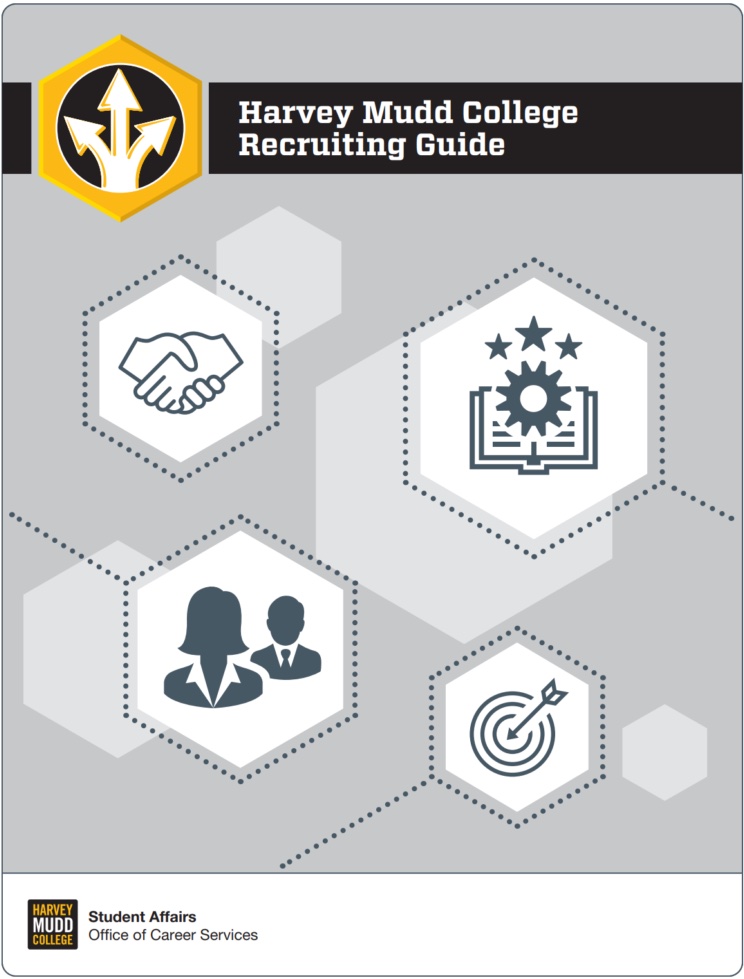 Cover of recruiting guide.