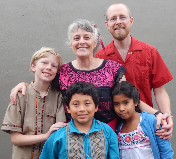 Group photo of the Vosburg family
