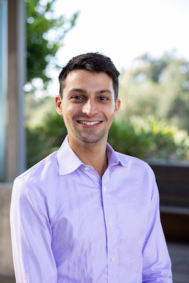 Head and shoulders of Assistant Professor of Chemistry Spencer D. Brucks
