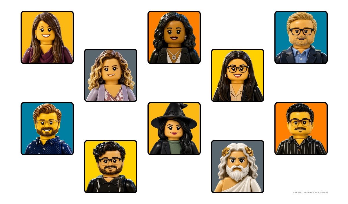AI slop representation of the communications and marketing team