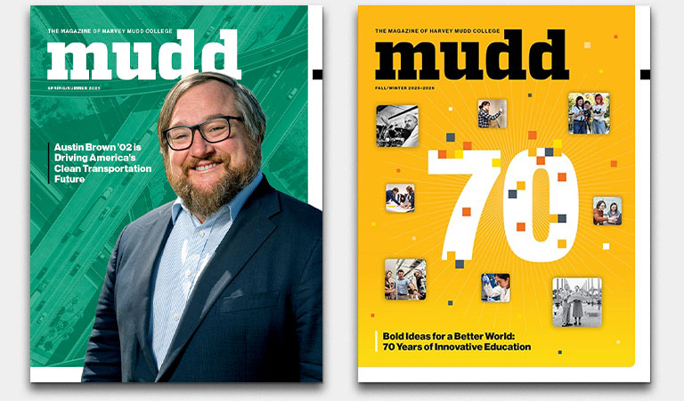 Covers of 2025 mudd magazine