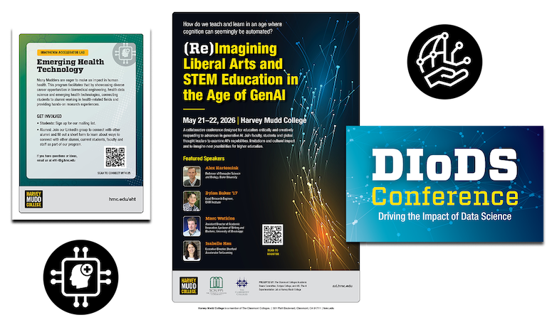 Montage of conference materials