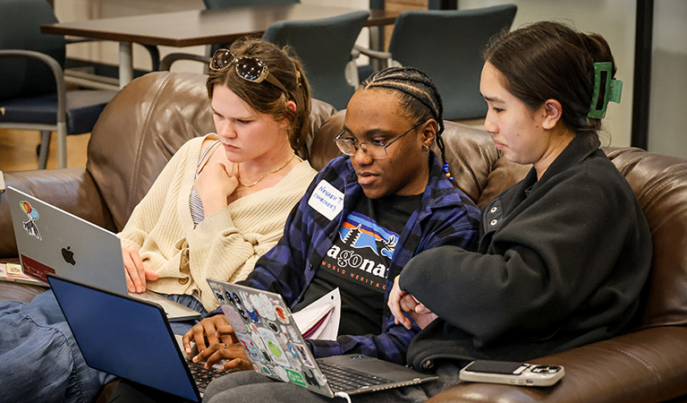students at datathon