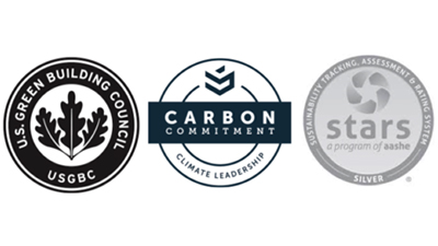 Digital badges from the U.S. Green Building Council. 