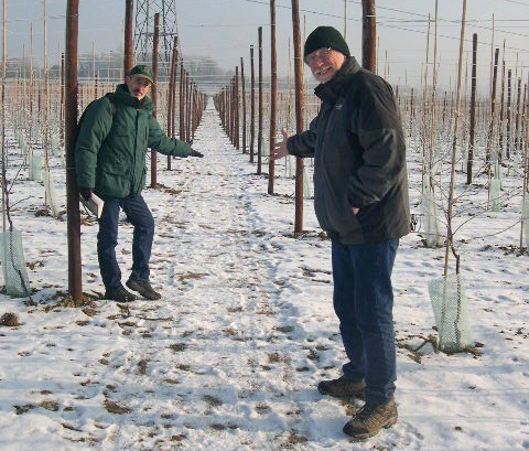 Jim and Jeff near Cobham