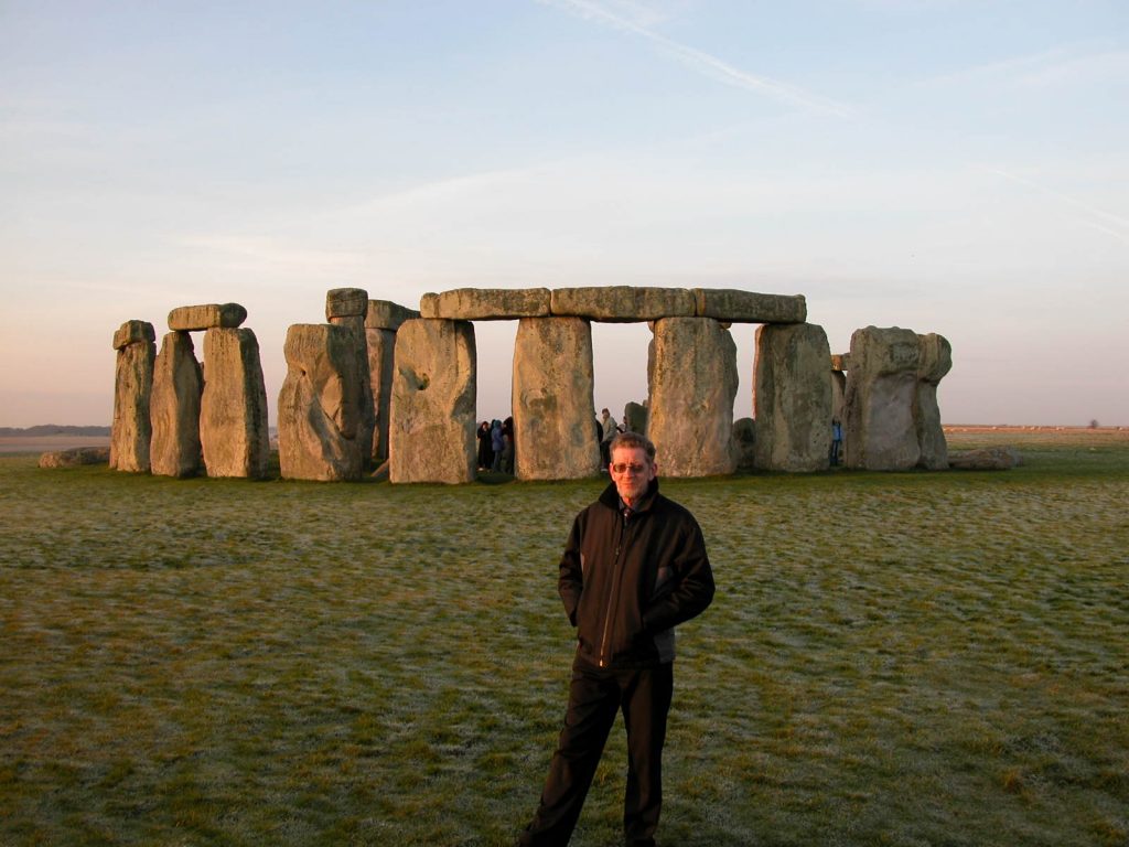 Roy at Stonehenge 2005