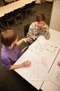 Writing center consultation