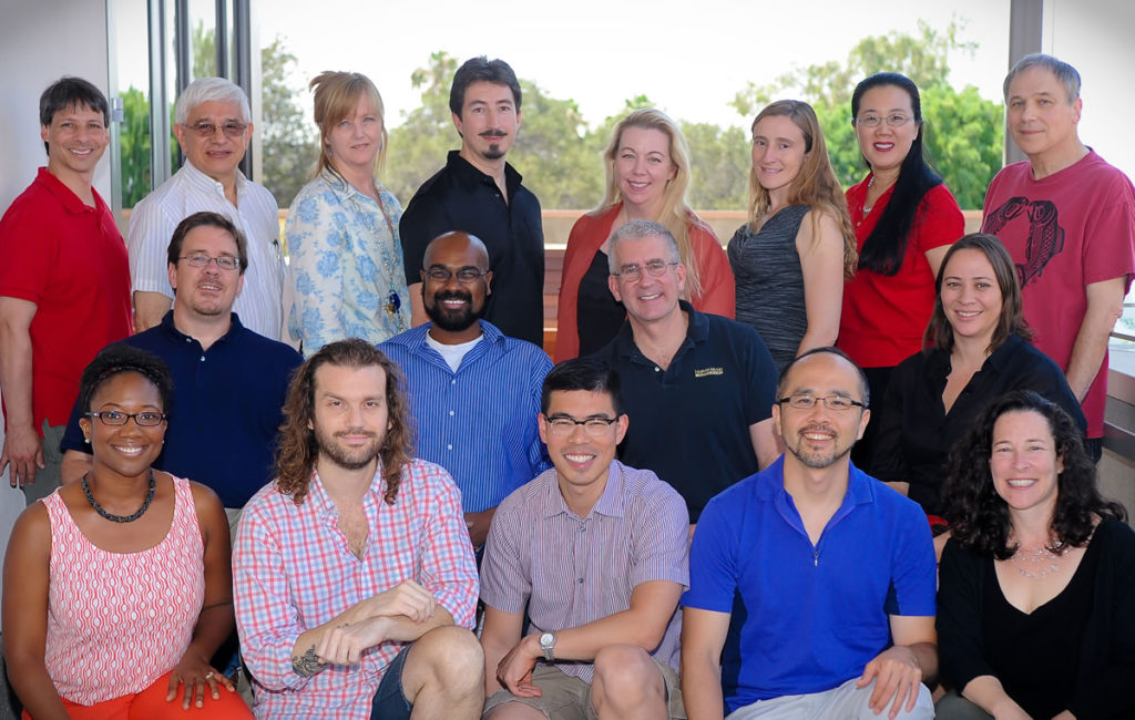 Mathematics faculty group photo.