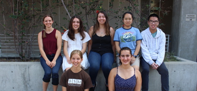 Women in Math Club 2022-23 members that includes students and a professor
